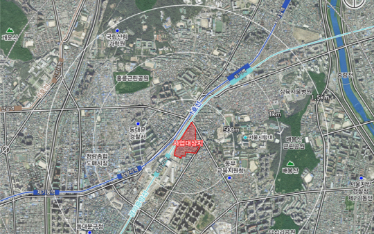 서울 동대문구 전농9구역 위치도. 자료 LH